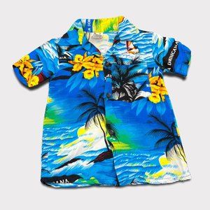 Palmeras Dominicana Republica Button Down Shirt Toddler 2T